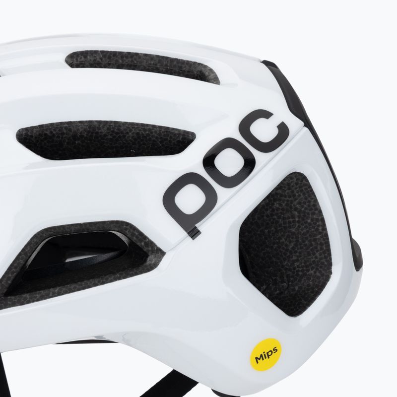Kerékpáros sisak POC Ventral Air MIPS hydrogen white/uranium black matt w. logo 7