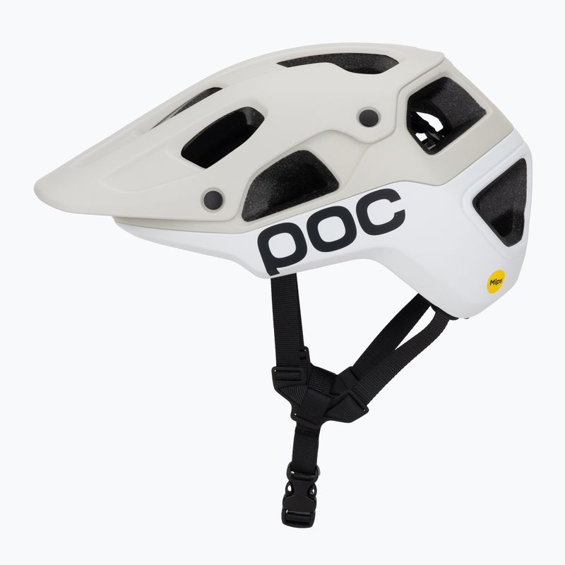 Kerékpáros sisak POC Cularis Pure mineral gray/hydrogen white matt 3