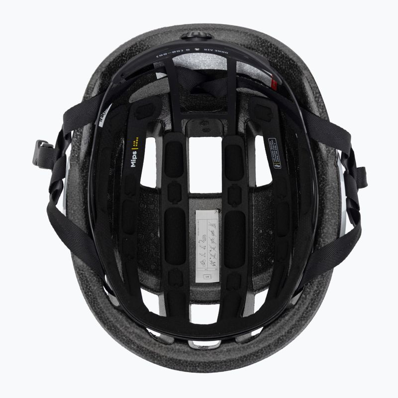 Kerékpáros sisak POC Omne Air MIPS hydrogen white/uranium black matt w. logo 5