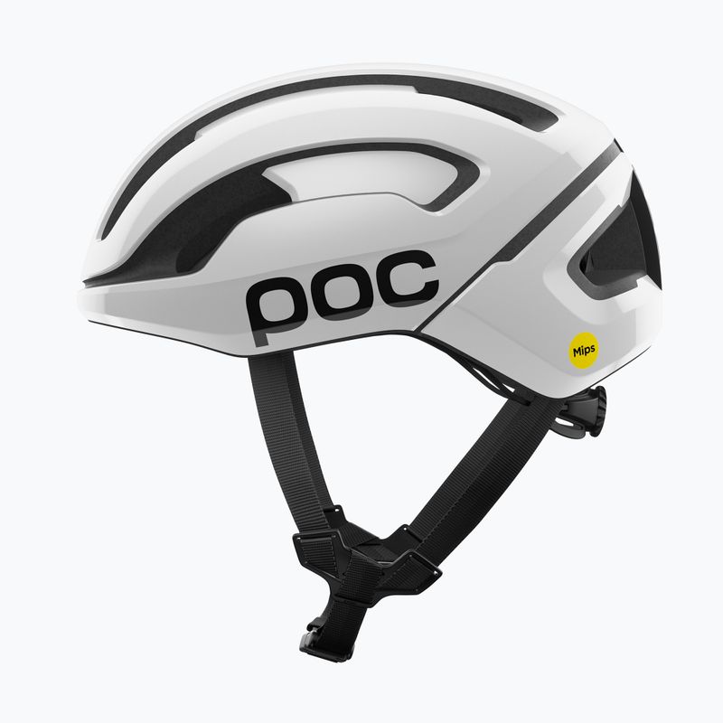 Kerékpáros sisak POC Omne Air MIPS hydrogen white/uranium black matt w. logo 2