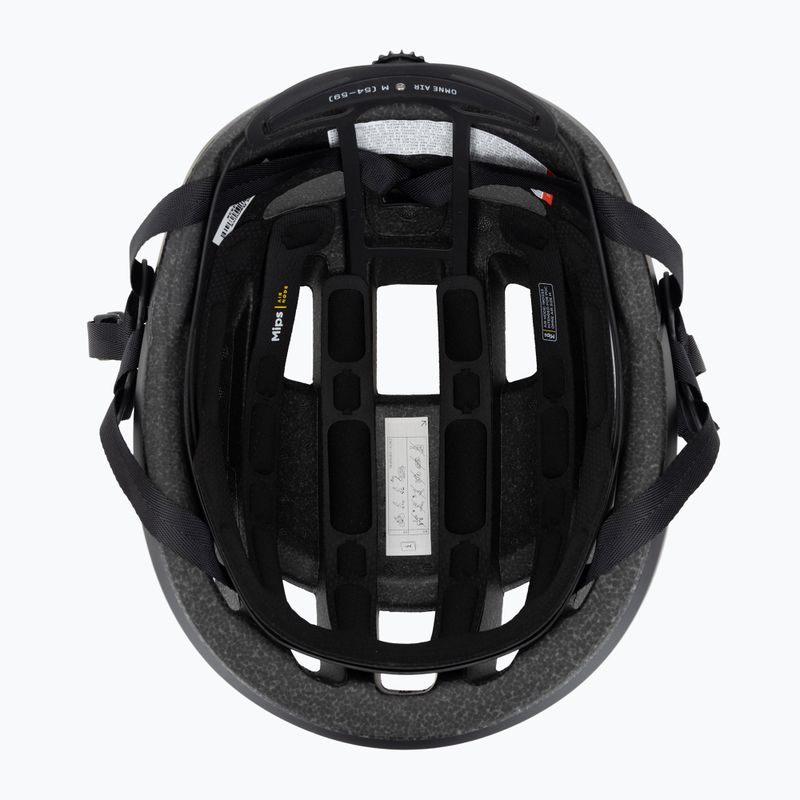 Kerékpáros sisak POC Omne Air MIPS uranium black matt/hydrogen white w. logo 5