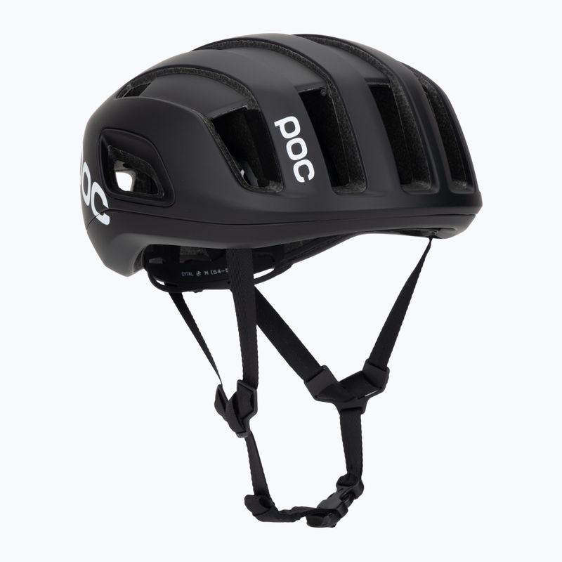 Kerékpáros sisak POC Cytal uranium black matt/hydrogen white w. logo