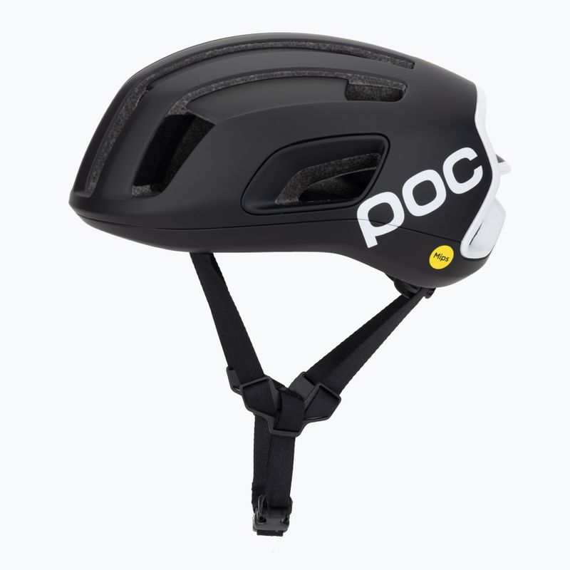 Kerékpáros sisak POC Cytal uranium black matt/hydrogen white w. logo 3