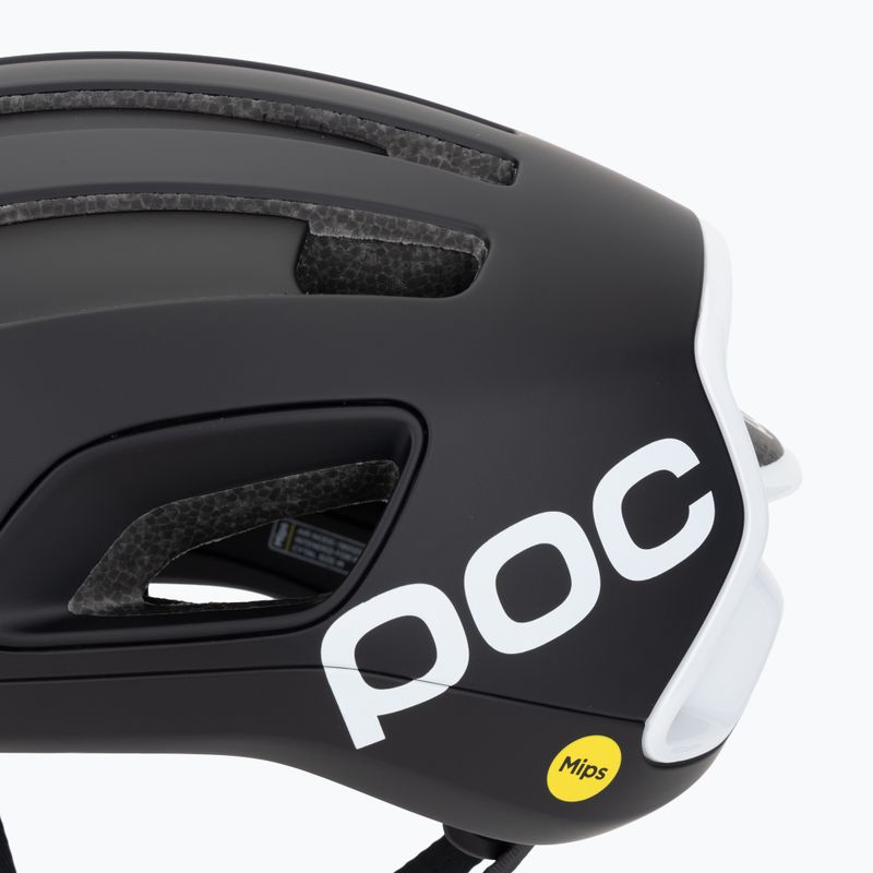 Kerékpáros sisak POC Cytal uranium black matt/hydrogen white w. logo 7