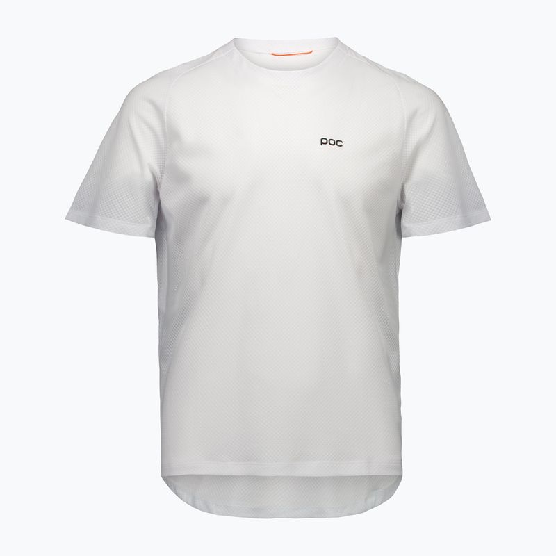 Férfi kerékpáros mez POC Motion Air Jersey hydrogen white 3