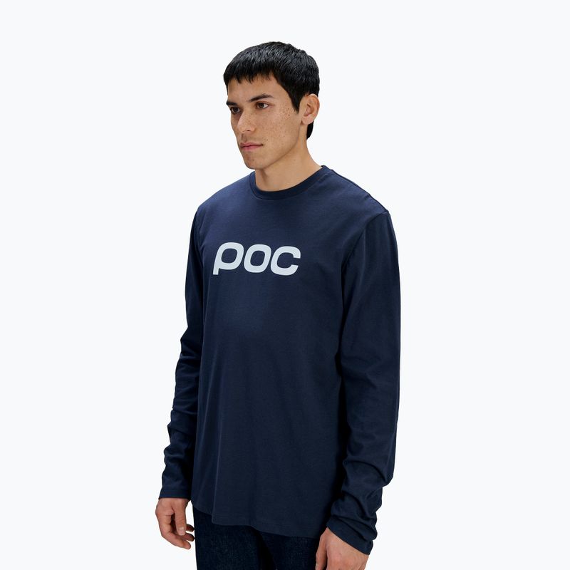 Hosszú ujjú póló POC Tee apatite navy 3