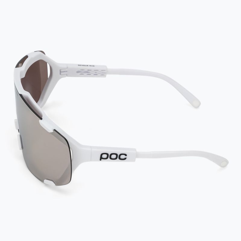 Napszemüveg POC Devour Mid hydrogen white/clarity road/sunny silver 5