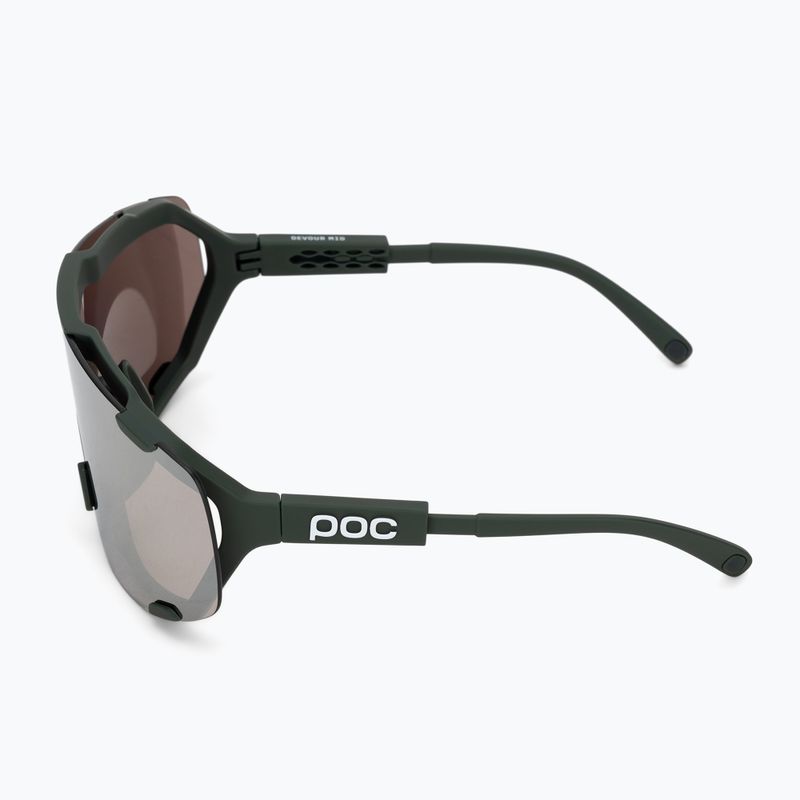 Napszemüveg POC Devour Mid pargasite green/clarity road/sunny silver 4
