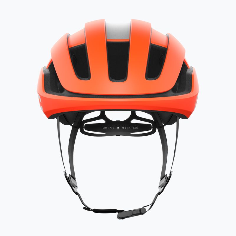 Kerékpáros sisak POC Omne Beacon MIPS fluorescent orange matt/uranium black matt 3