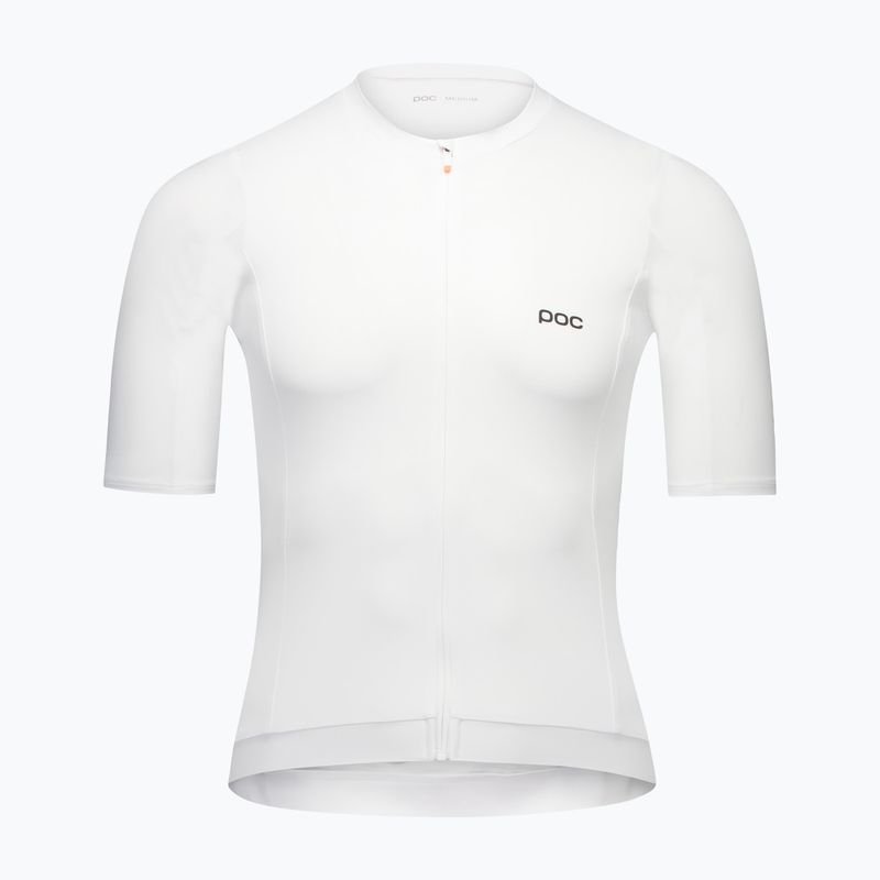 Férfi kerékpáros mez POC Cadence Jersey hydrogen white 3