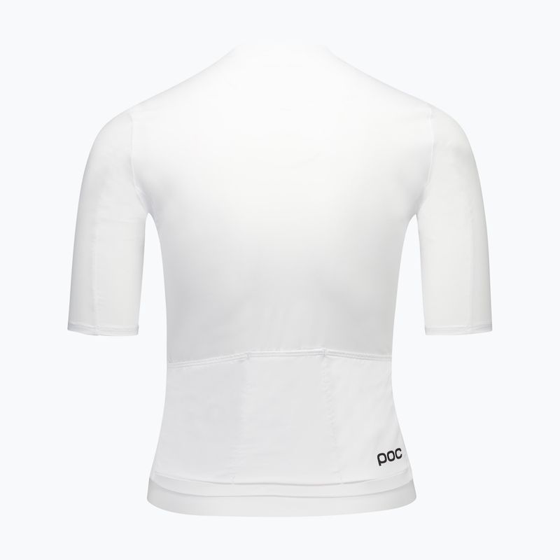 Férfi kerékpáros mez POC Cadence Jersey hydrogen white 4