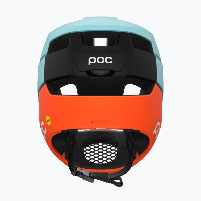 Kerékpáros sisak POC Otocon Race MIPS indicolite blue matt/carnelian orange matt 4