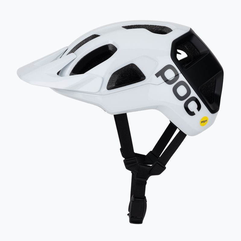 Kerékpáros sisak POC Cularis hydrogen white/uranium black matt w. logo 3