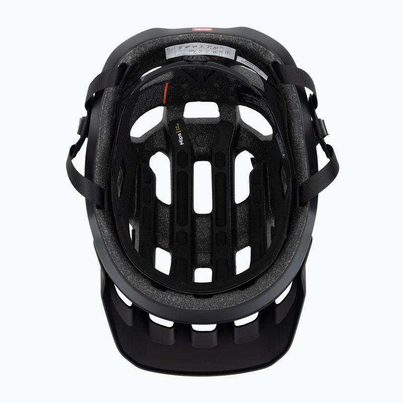 Kerékpáros sisak POC Cularis uranium black matt/hydrogen white w. logo 5