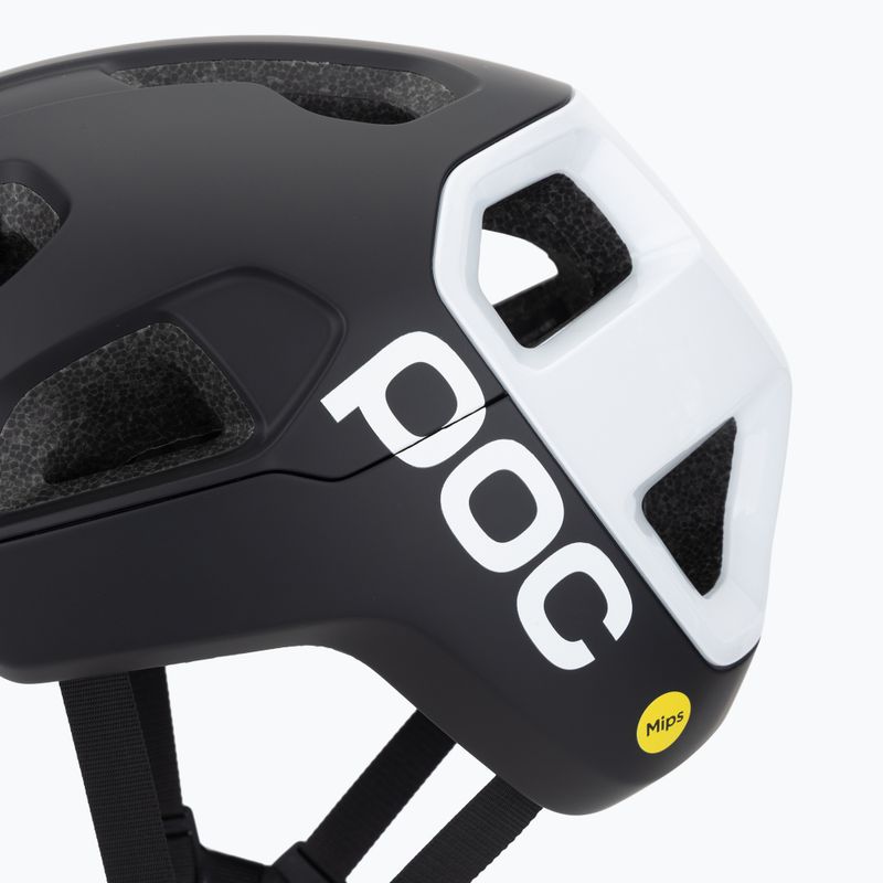 Kerékpáros sisak POC Cularis uranium black matt/hydrogen white w. logo 7