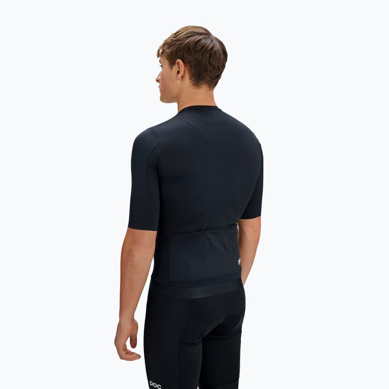 Férfi kerékpáros mez POC Cadence Jersey uranium black 2