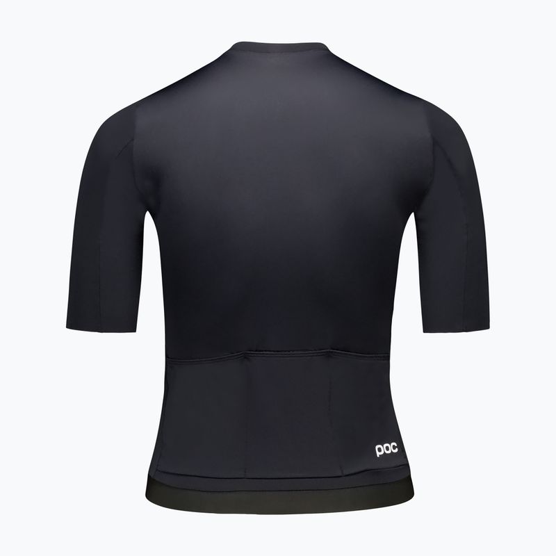 Férfi kerékpáros mez POC Cadence Jersey uranium black 4
