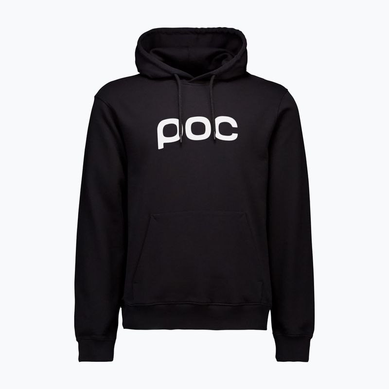 Kapucnis pulóver POC Hood uranium black/hydrogen white