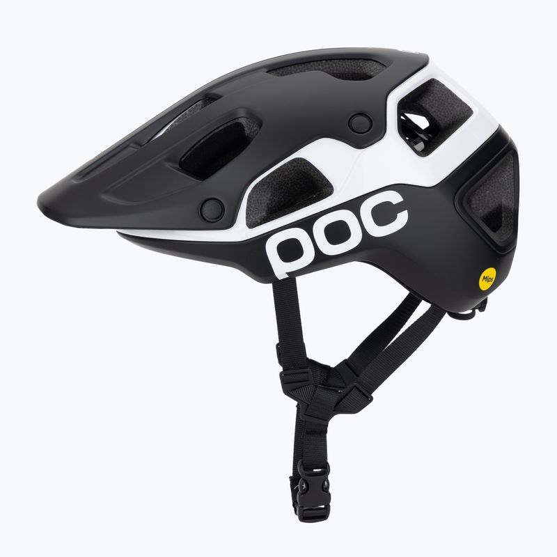 Kerékpáros sisak POC Cularis Pure uranium black matt/hydrogen white 3