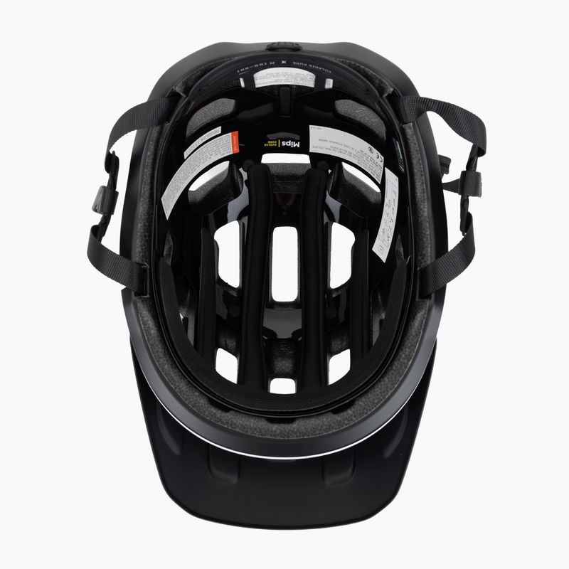 Kerékpáros sisak POC Cularis Pure uranium black matt/hydrogen white 5