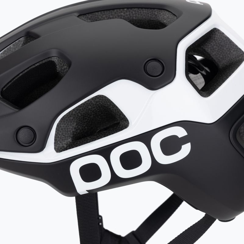 Kerékpáros sisak POC Cularis Pure uranium black matt/hydrogen white 7
