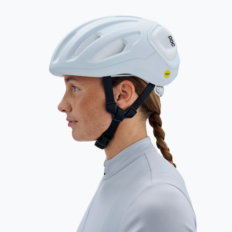 Kerékpáros sisak POC Amidal hydrogen white matt 8