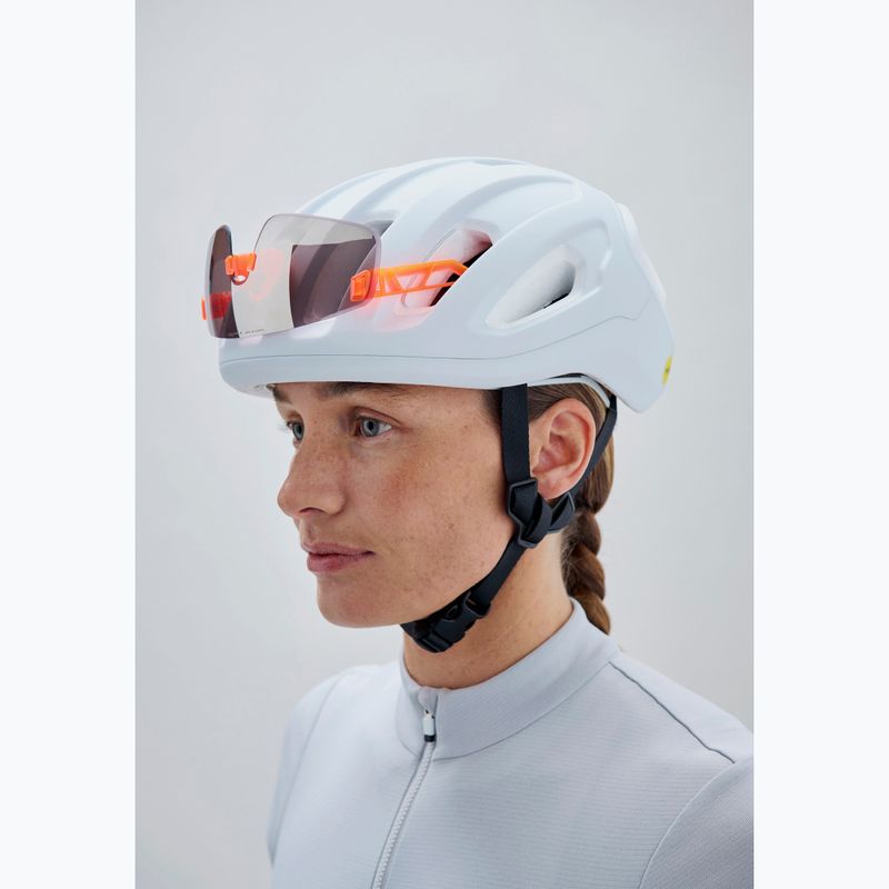 Kerékpáros sisak POC Amidal hydrogen white matt 9