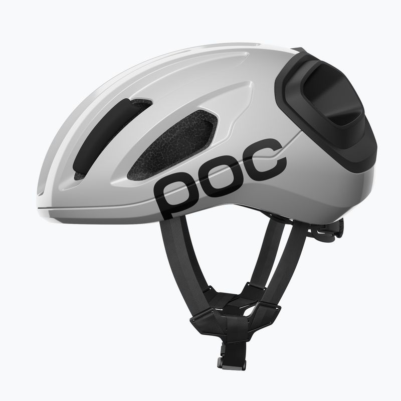 Kerékpáros sisak POC Amidal hydrogen white/uranium black matt 2