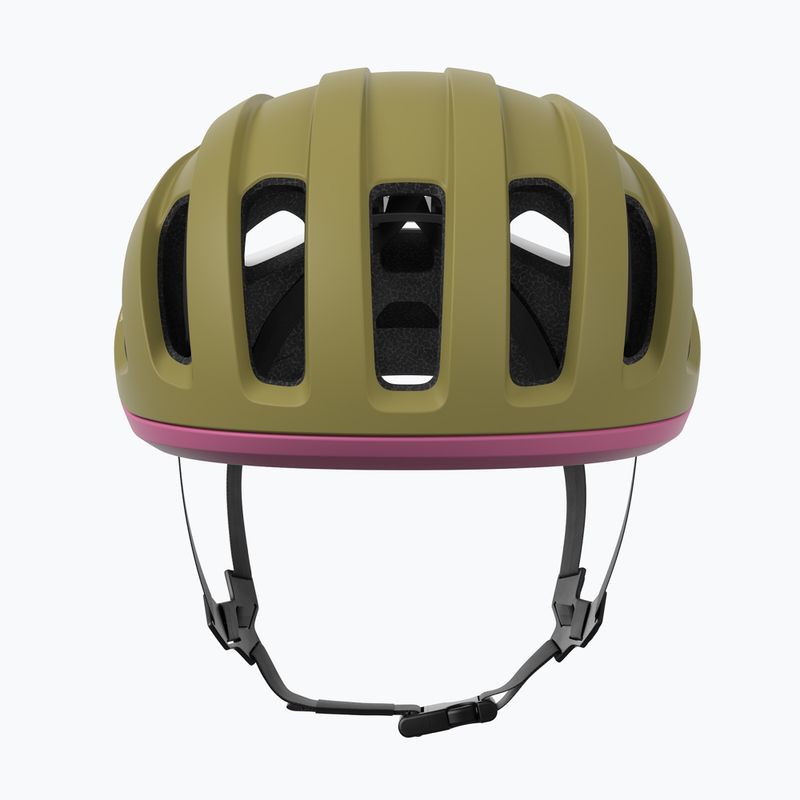 Kerékpáros sisak POC Amidal olivine green matt/thulite pink matt 3