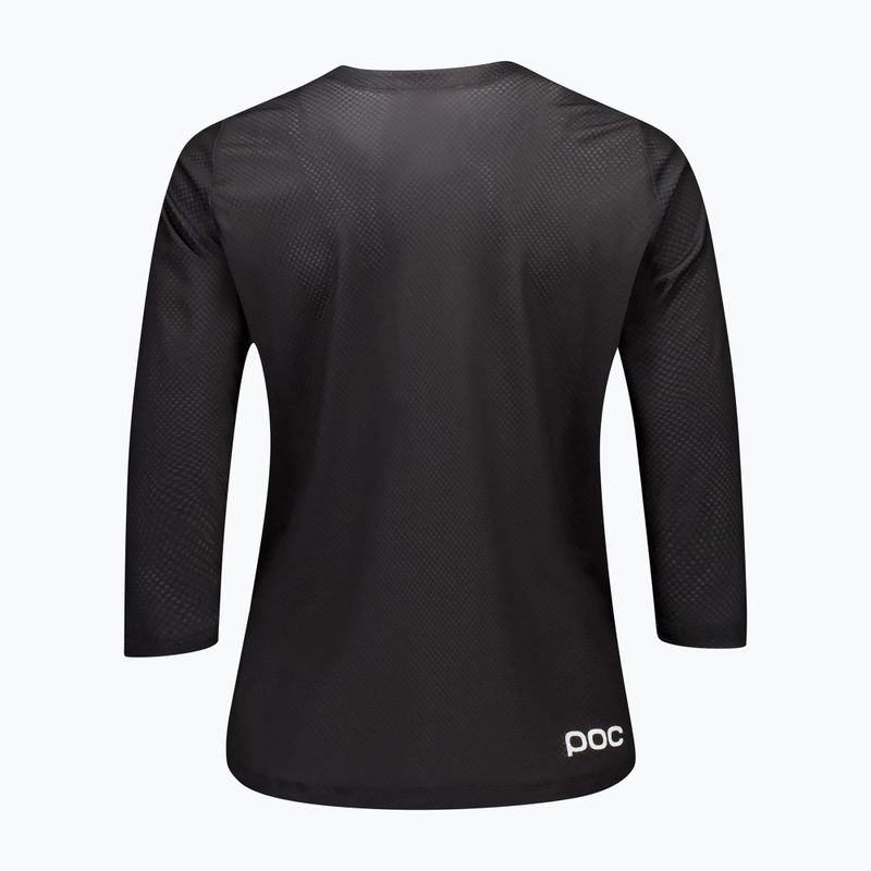 Női kerékpáros mez POC Motion Air Jersey 3/4 uranium black 4