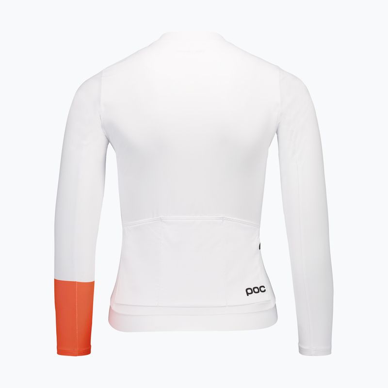 Női kerékpáros hosszú ujjú felső POC Cadence Jersey hydrogen white 4