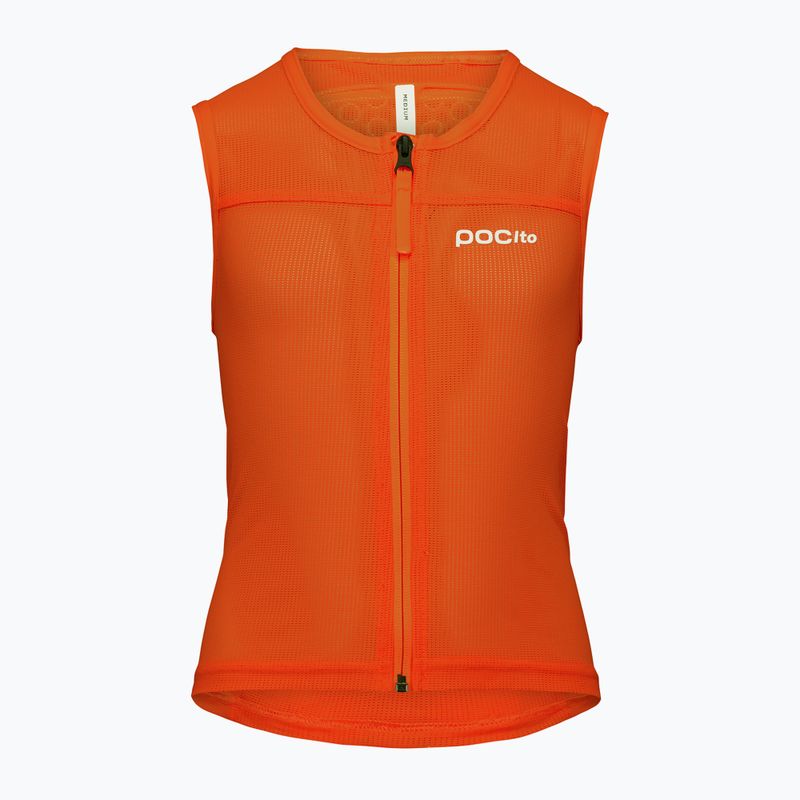 Gyerek védőmellény POC Pocito VPD Air Vest Jr fluorescent orange