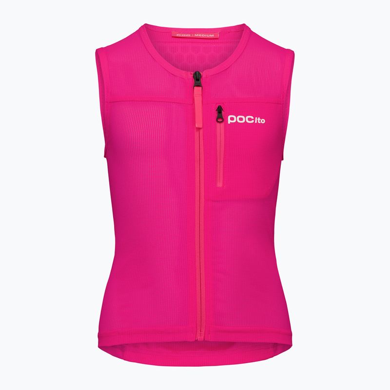 Gyerek védőmellény POC Pocito VPD Air Vest Jr fluorescent pink