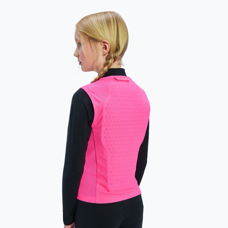 Gyerek védőmellény POC Pocito VPD Air Vest Jr fluorescent pink 4
