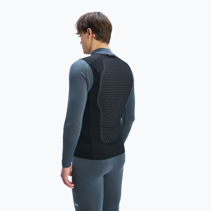 Férfi mellkasvédő POC VPD Air Vest uranium black 4