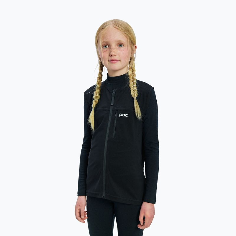 Gyermek védőmellény POC VPD Air Vest Jr uranium black 3