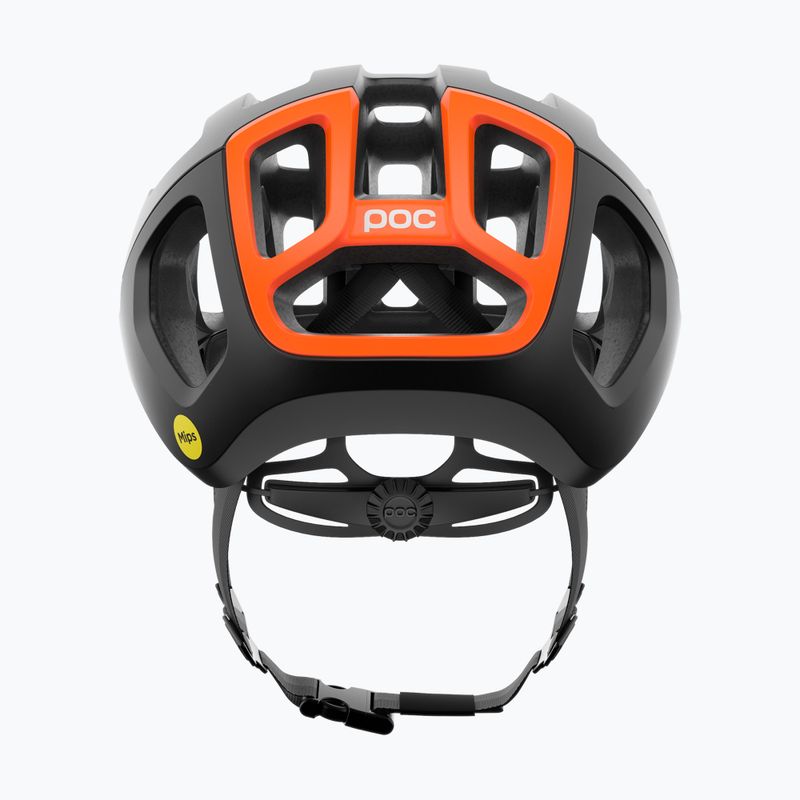 POC Ventral Air MIPS kerékpáros sisak urán fekete matt/fluoreszkáló narancs matt 4