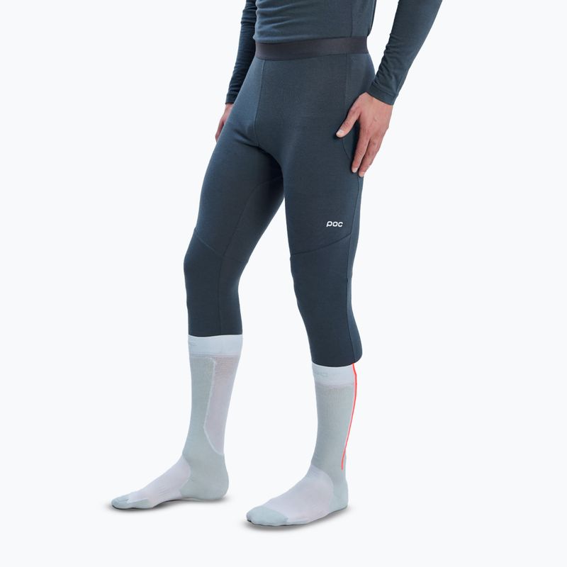 Férfi thermo nadrág POC Layer Merino 3/4 Tights sylvanite grey 4