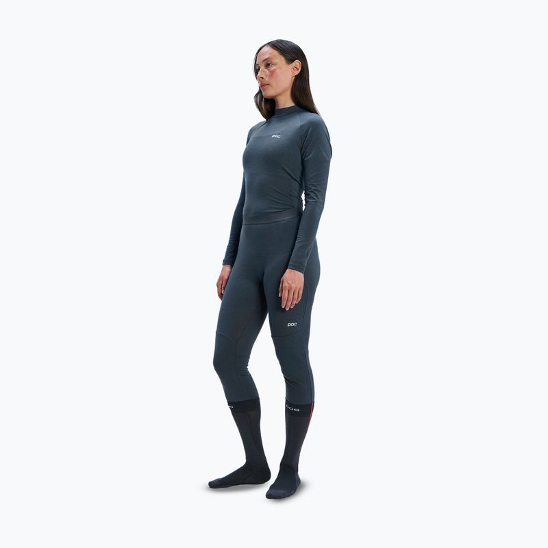 Női thermo leggings POC Layer Merino 3/4 Tights Sylvanite Grey 2