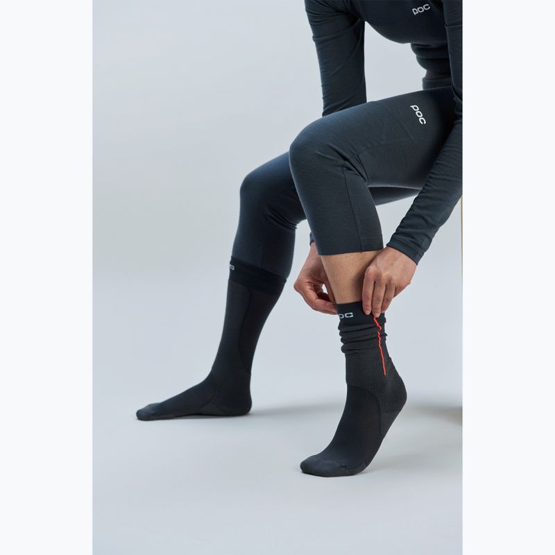 Női thermo leggings POC Layer Merino 3/4 Tights Sylvanite Grey 4