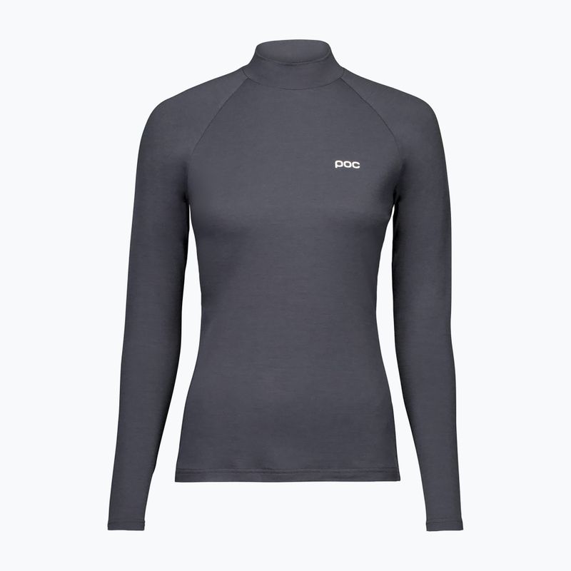 Női termoaktív felső POC Layer Merino Mock Neck Jersey sylvanite grey 3