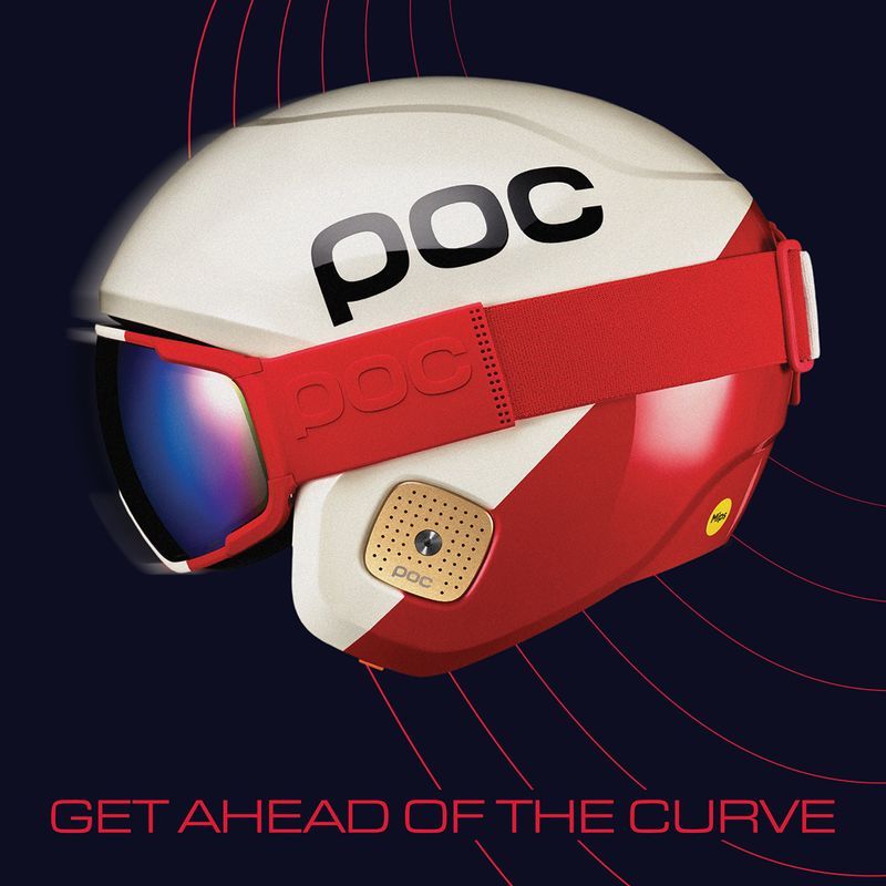 Síszemüveg POC Zonula red/white/partly sunny blue 10