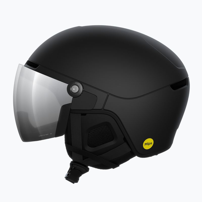 Sísisak POC Obex Visor uranium black matt/clarity u/partly sunny/silver 2