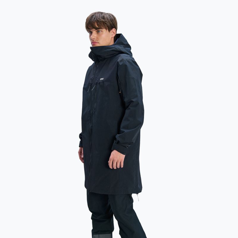 Férfi síkabát POC Race Mentor Coat uranium black 4