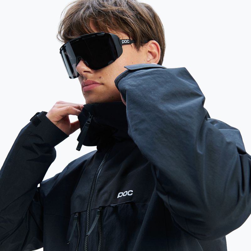 Férfi síkabát POC Race Mentor Coat uranium black 6