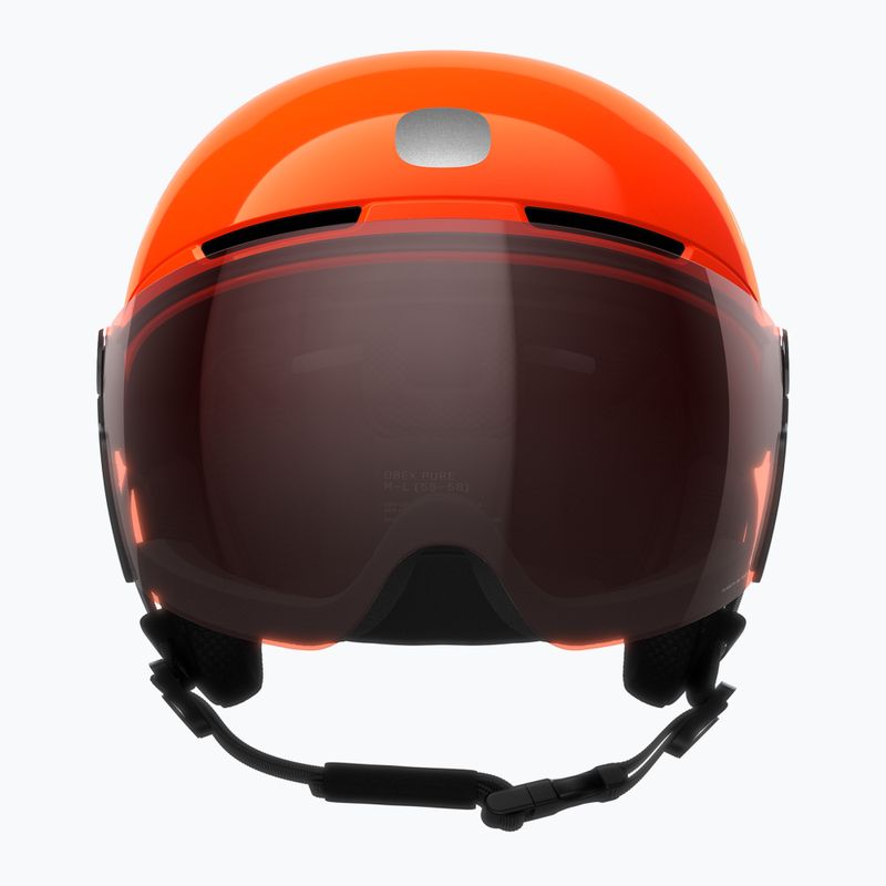 Gyerek sísisak POC POCito Obex Visor S2 Jr fluorescent orange 3