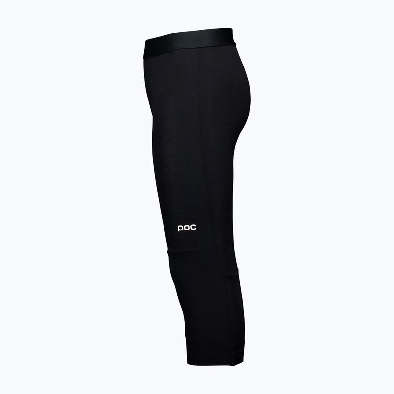 Gyerek thermoaktív nadrág POC Layer Merino 3/4 Tights Jr uranium black 3