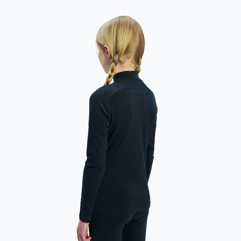 Gyermek Termoaktiv pulóver POC Layer Merino Mock Neck Jersey Jr uranium black 3