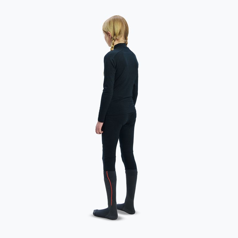 Gyermek Termoaktiv pulóver POC Layer Merino Mock Neck Jersey Jr uranium black 5