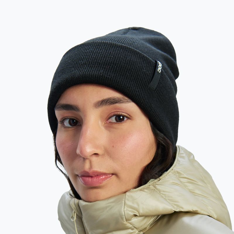 Téli sapka POC Beanie Flat Uranium Black 2
